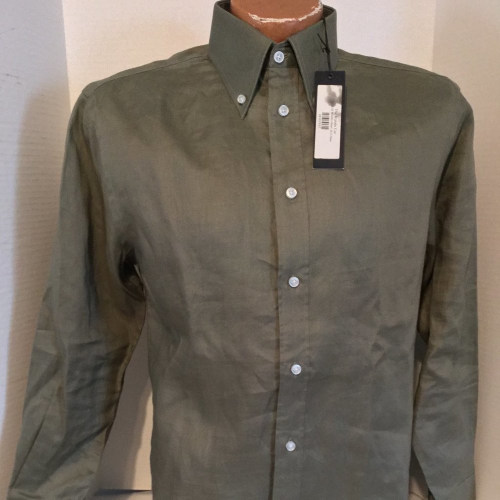 NWT Men's Rib & Rhein "The Brando Cut" Olive Green